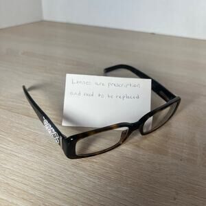 Versace Mod.3107-B 108 Eyeglasses Tortoise Shell Frames 50-16-135 Italy